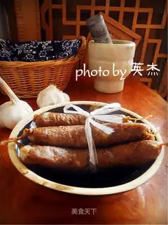 Homemade Harbin dry sausage