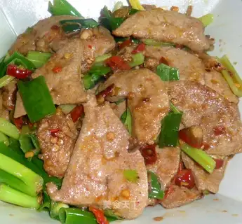 Fried liver