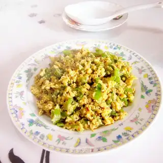 Pyramid duck eggs