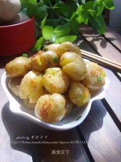 Porridge salt, potatoes