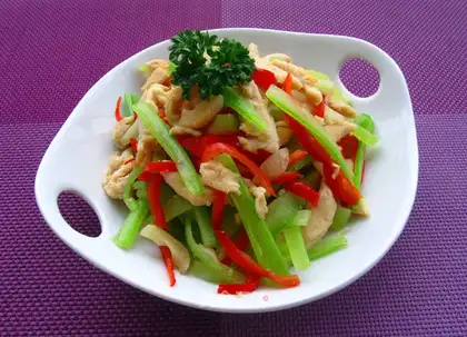 Celery chicken