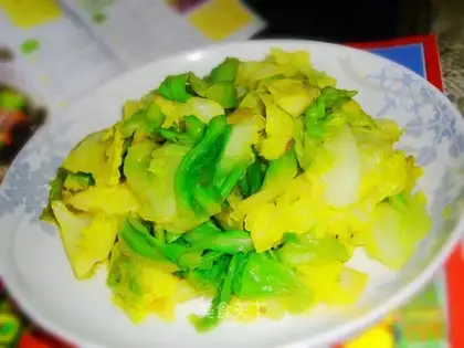 Clear the cabbage