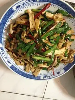 Scrambled pork