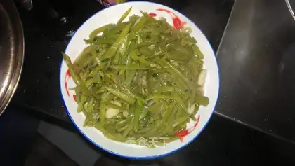 Dry knife beans