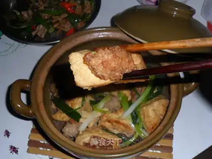 Homemade tofu