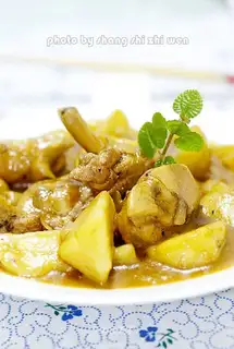 Black pepper chicken legs