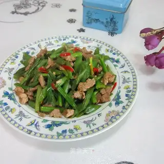 Four seasons of bean fried meat