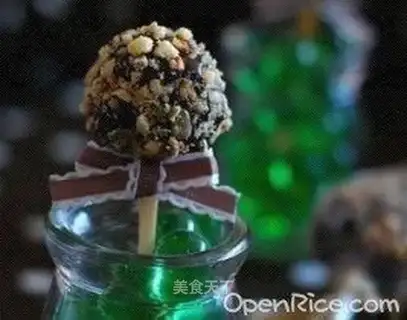 chocolate lollipop