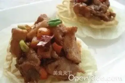 Nestle rabbit diced