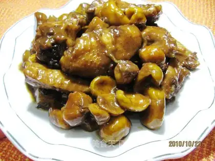 Chicken wings with millet