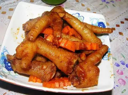 Cumin chicken feet