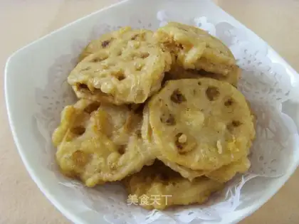 Fried lotus root box with milk flavor