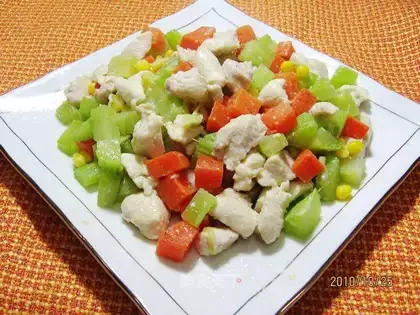 assorted diced chicken