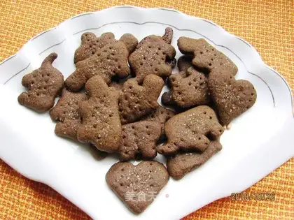 Cocoa sugar biscuits