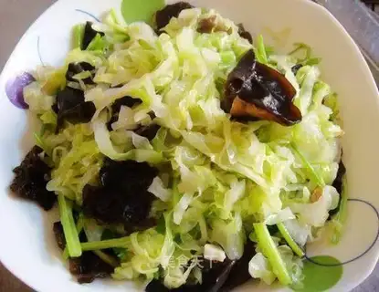 stir-fried cabbage