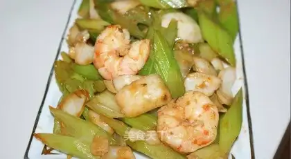 Seafood celery lily