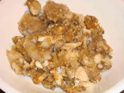 Steamed catfish with rice flour