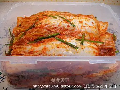 Korean spicy cabbage