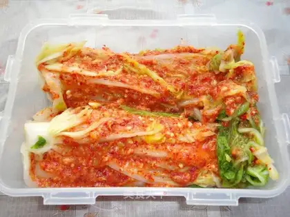 Korean spicy cabbage