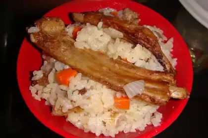 Xinjiang mutton pilaf