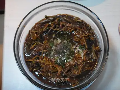 fried eel paste