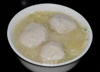 cabbage fish ball soup