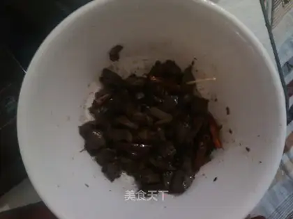 stir-fried chicken hearts