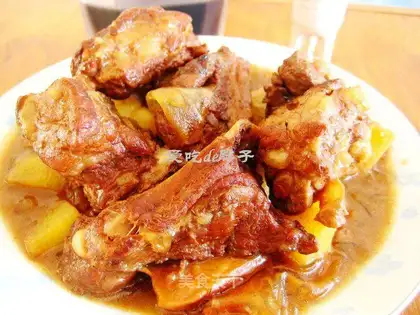 Beancurd pork ribs