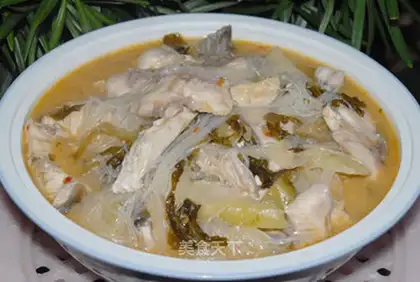 Pickled vermicelli fish