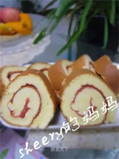 Hawthorn sauce cake roll