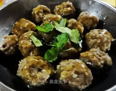 Smooth meat and double mushroom