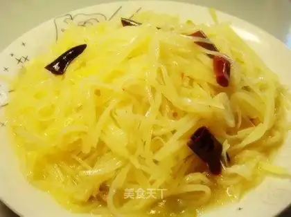 hot and sour potato silk