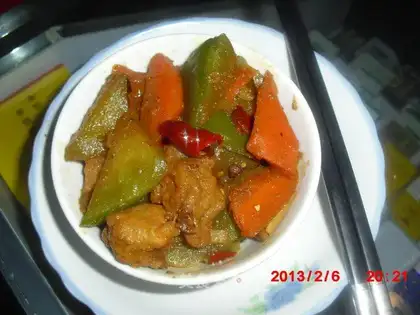 The radish dumplings