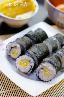 Corn sushi