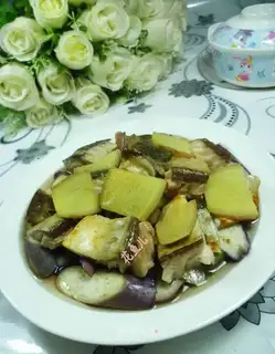 Salted fish and eggplant