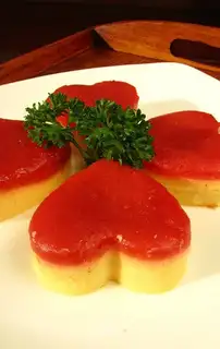 A mountain cake
