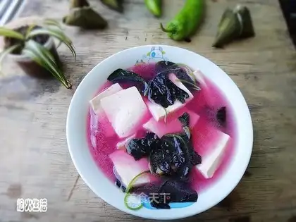 Tofu soup