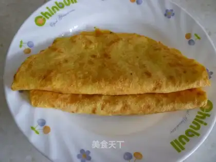 Carrot egg waffles