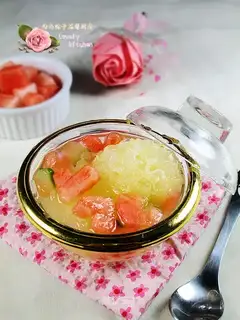 Ice cream, silver melon