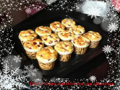 Cherry cheese and butter