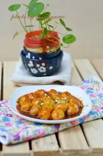 Sweet fried eggs