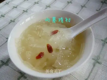 A silver spoon