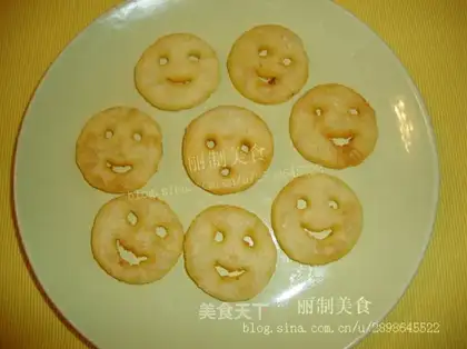 Smiley potatoes