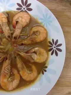 Curry shrimp