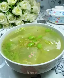 Shrimp-skin bean soup