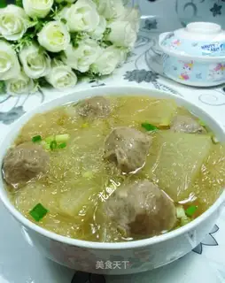 Porkball fan soup