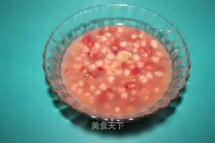 Red bean rice soup