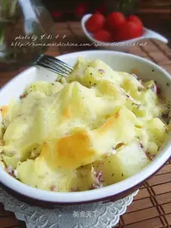 Cheese and potatoes