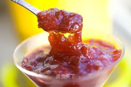 Homemade strawberry jam