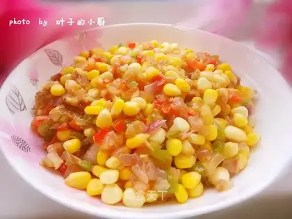 Five-colour corn